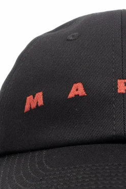 Marni BLACK Baseball cap