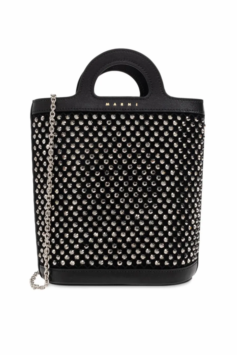 Marni BLACK Handbag Tropicalia Nano