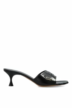 Marni BLACK Heeled slippers