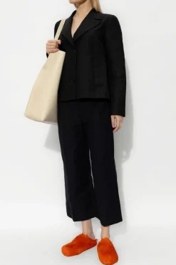 Marni BLACK High-waisted trousers