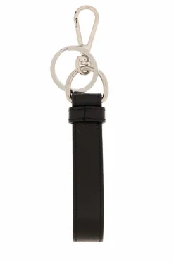 Marni BLACK Keyring with logo