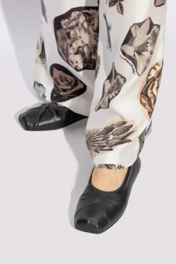 Marni BLACK Leather ballet flats