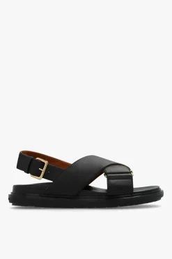 Marni BLACK Leather sandals