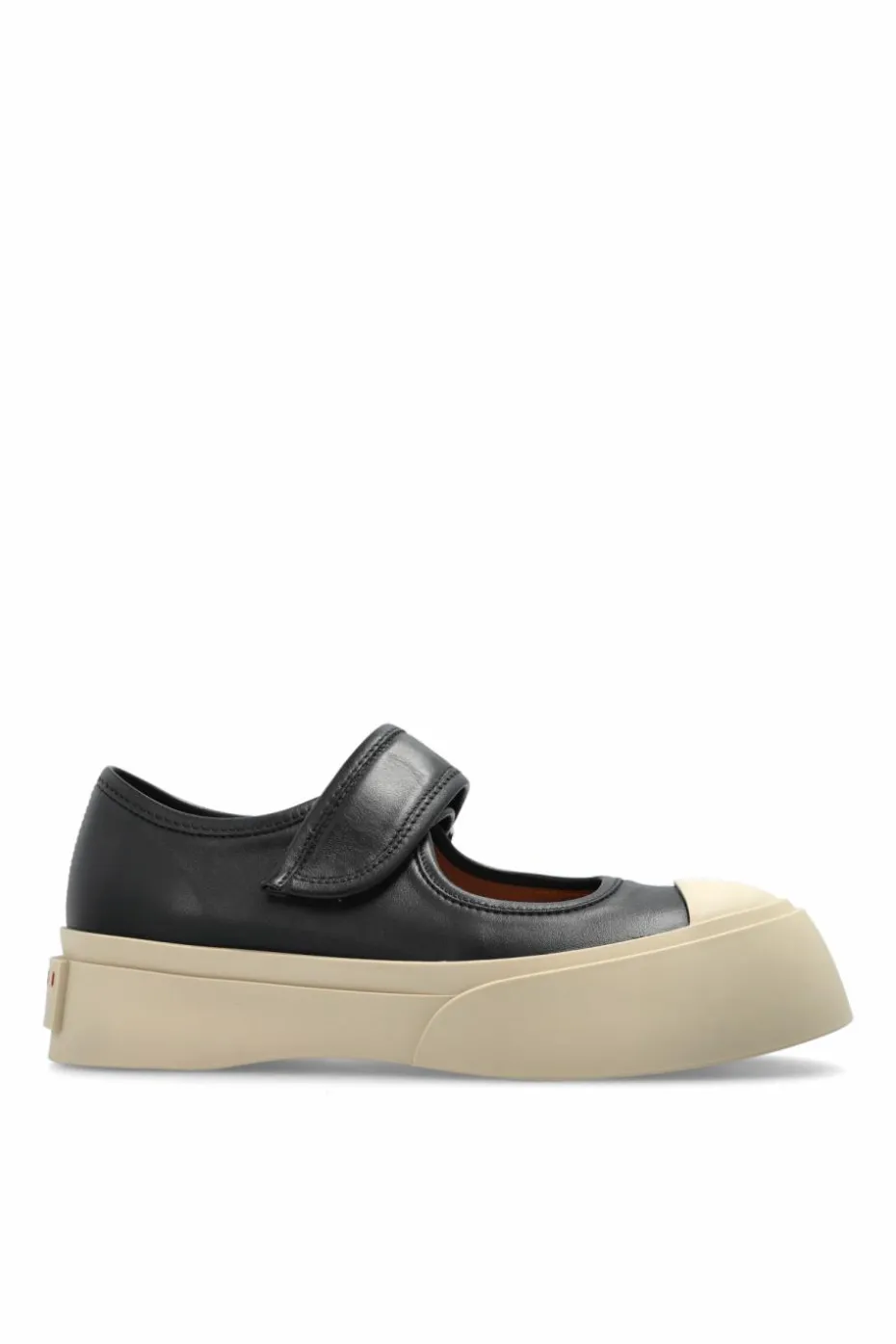 Marni BLACK Leather shoes Mary Jane