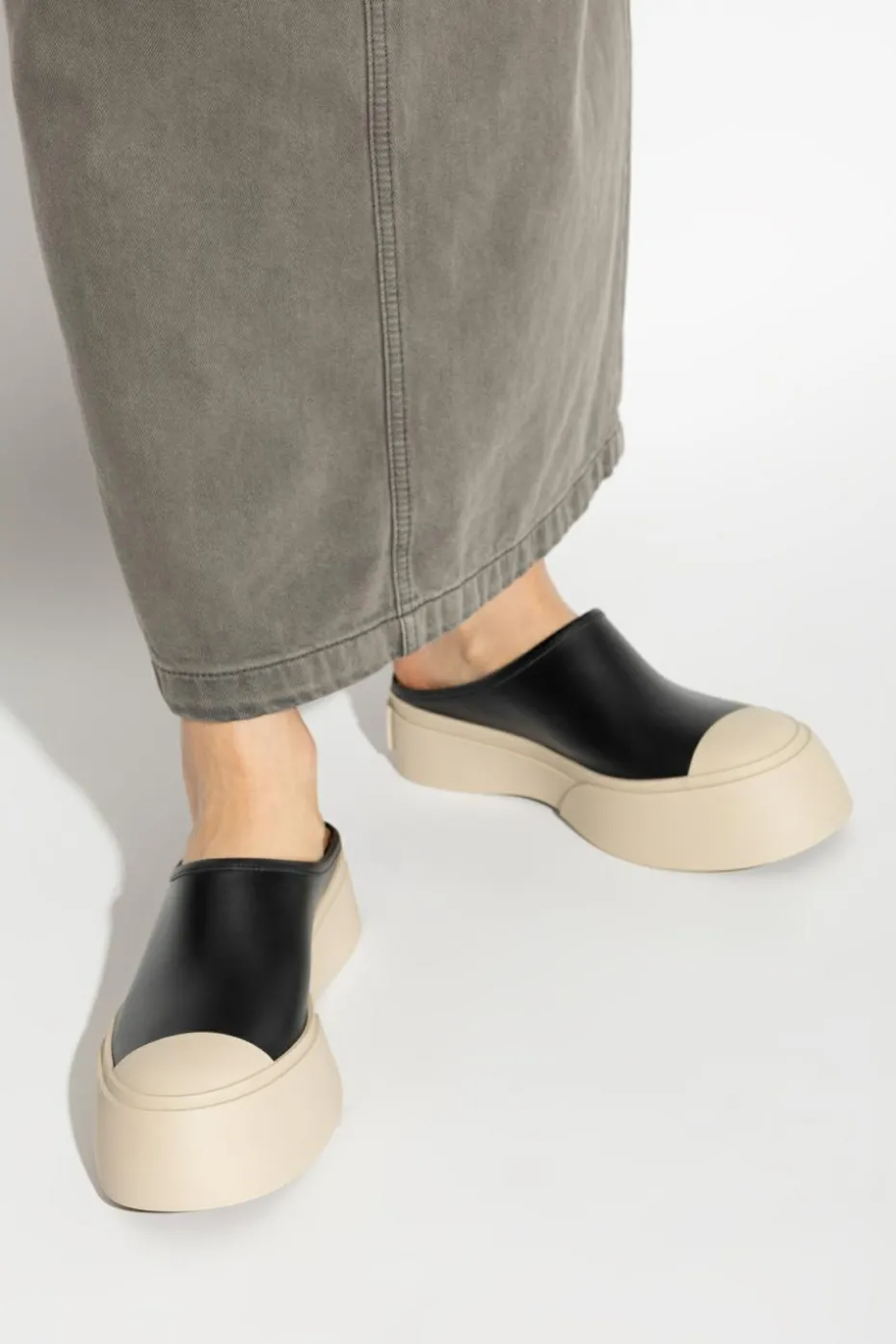 Marni BLACK Pablo Slides