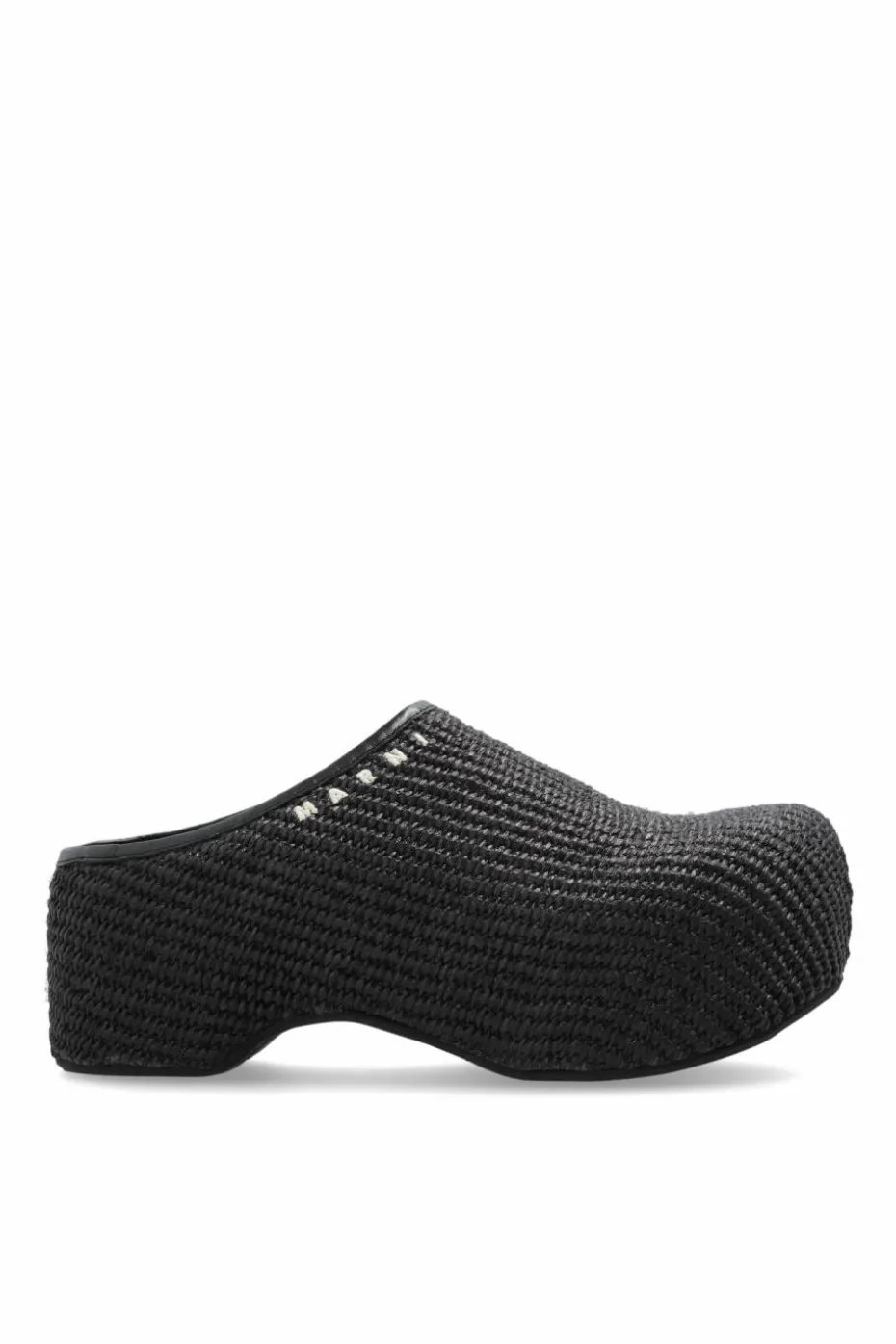 Marni BLACK Platform slides