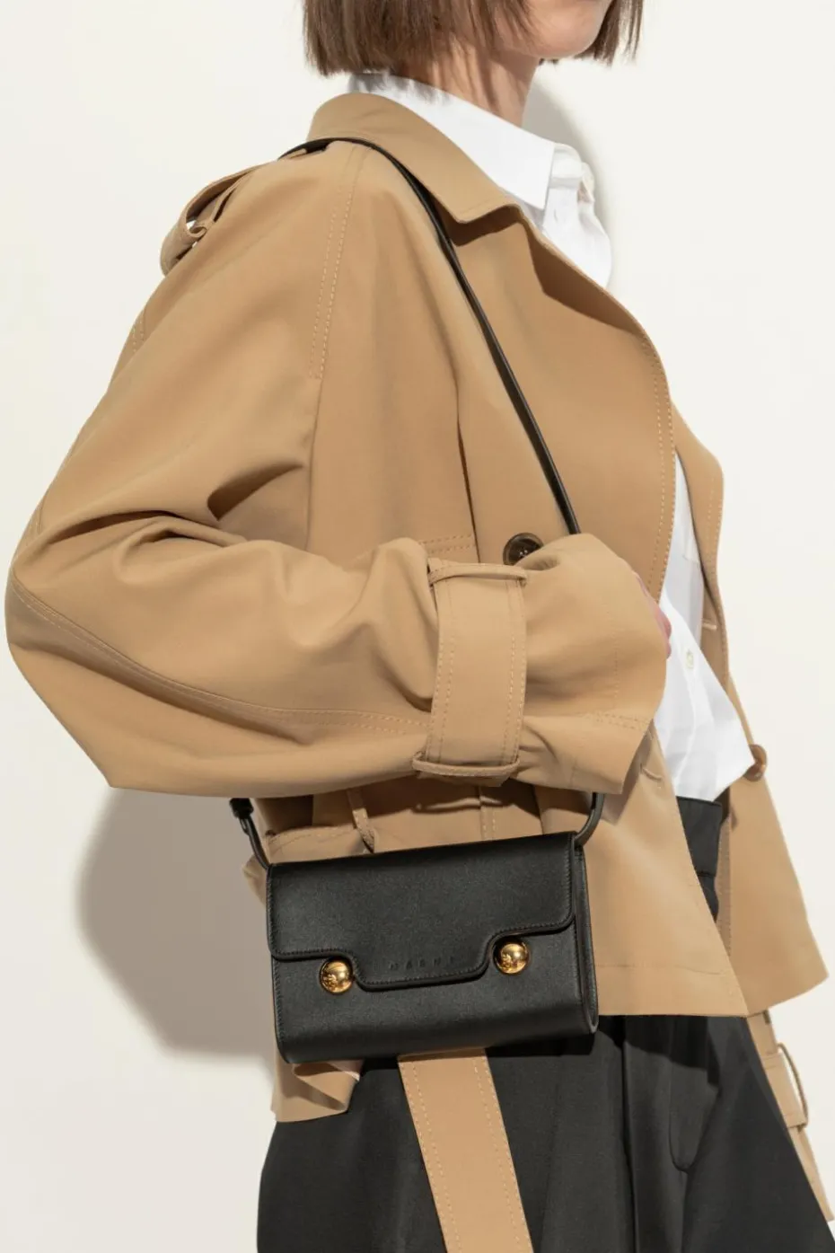 Marni BLACK Shoulder bag ‘Trunkaroo’