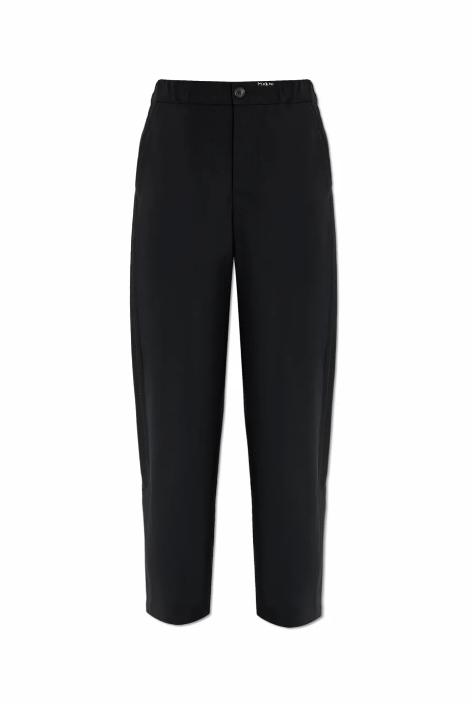 Marni BLACK Straight-leg pants