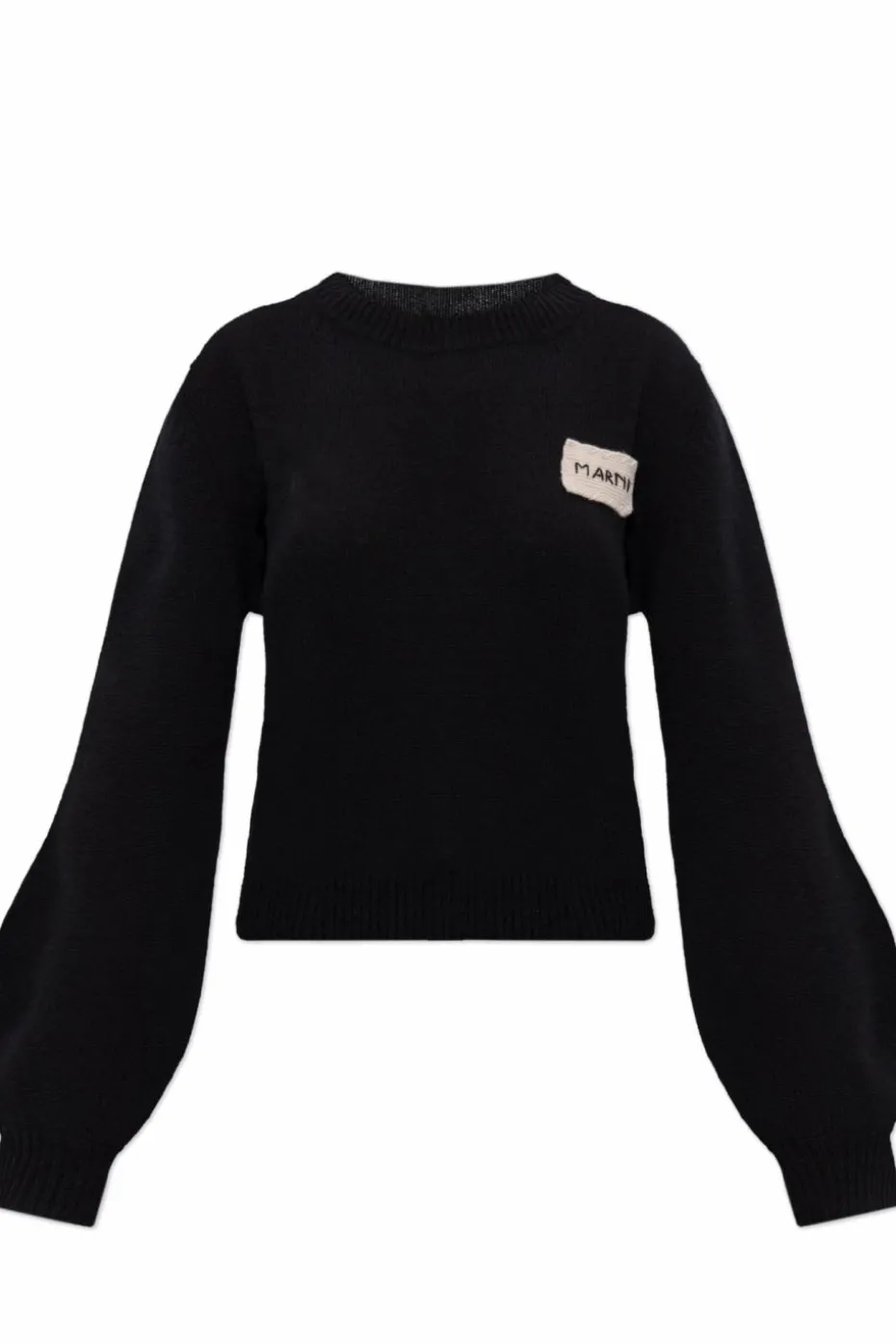 Marni BLACK Sweater with logo