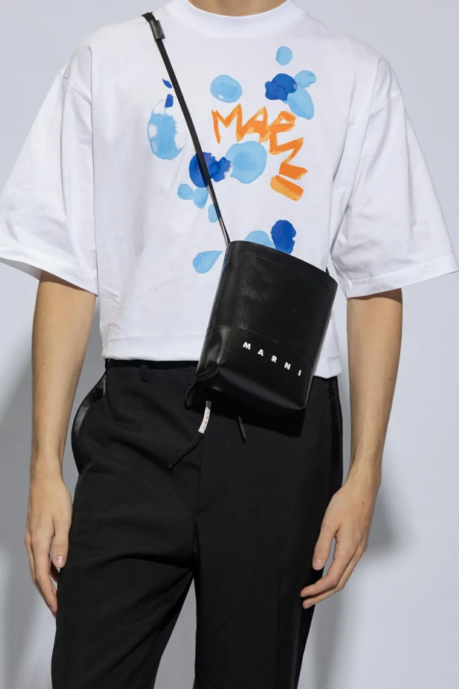Marni BLACK ‘Tribeca’ shoulder bag