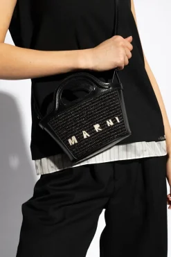 Marni BLACK ‘Tropicalia Micro’ shoulder bag