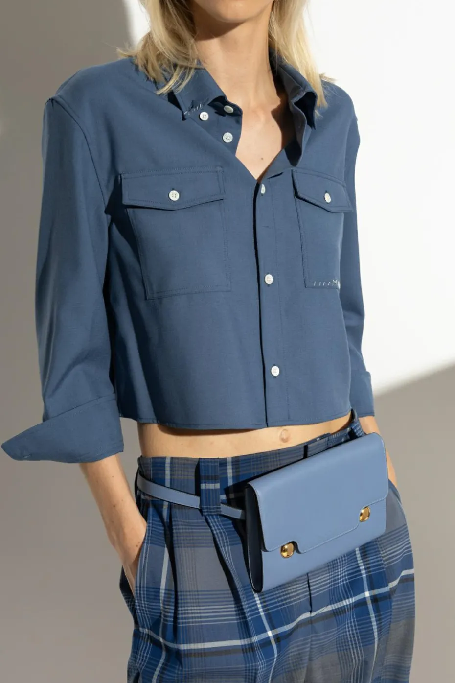 Marni BLUE Belt bag Trunkaroo