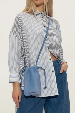Marni BLUE Phone bag
