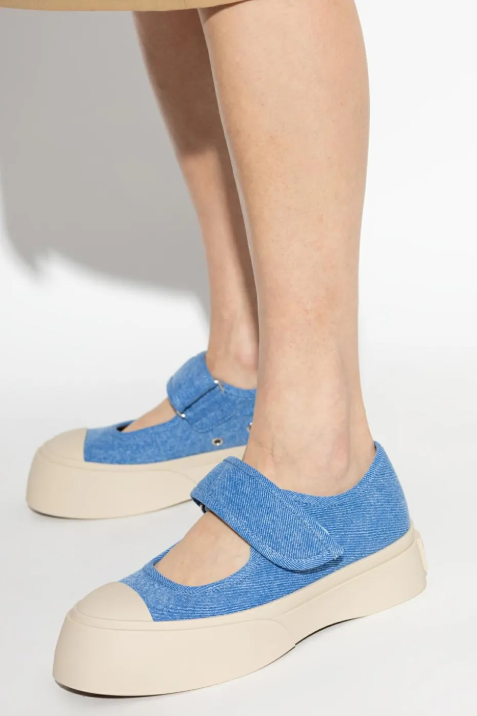 Marni BLUE Platform sneakers