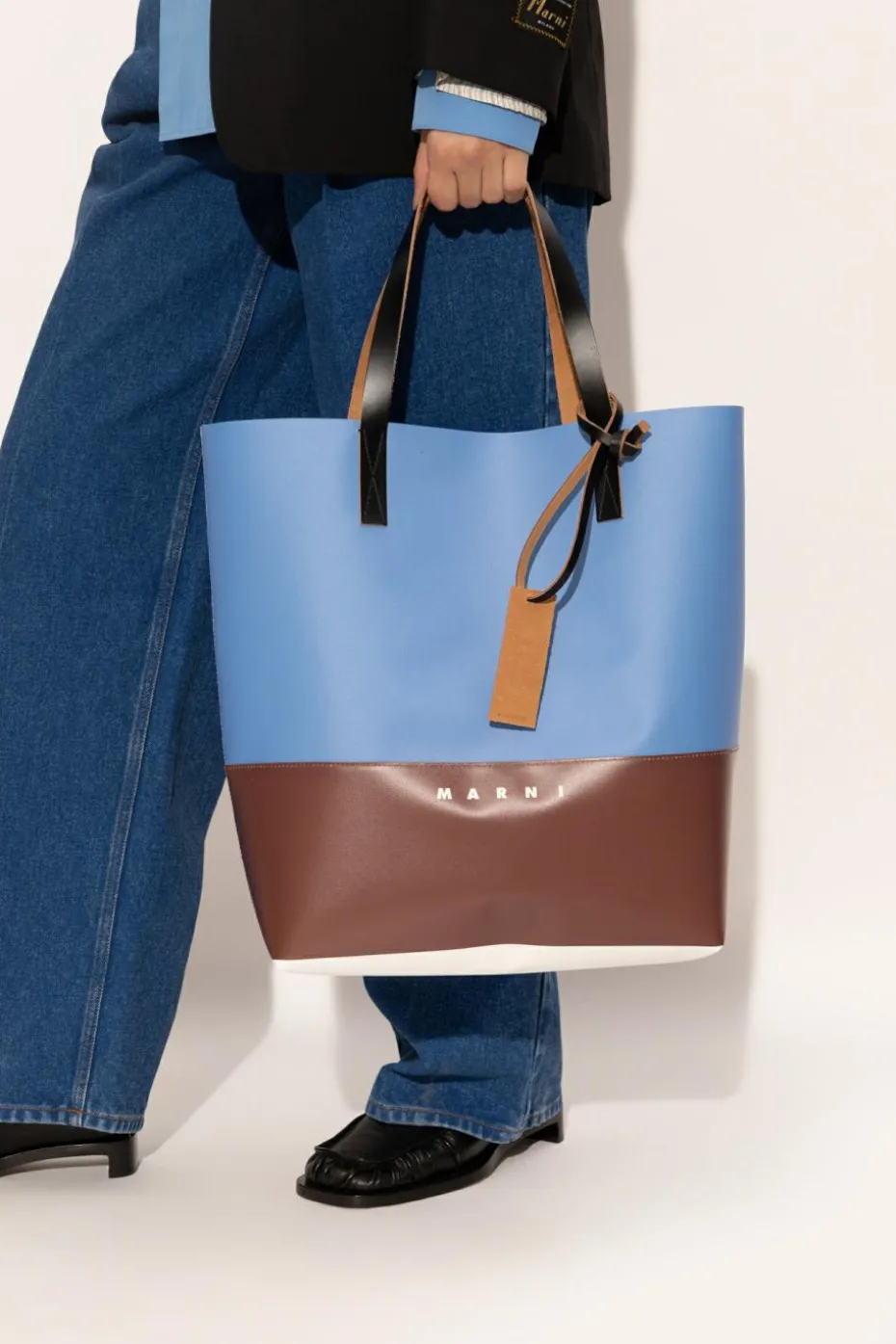 Marni BLUE Shopper-type bag