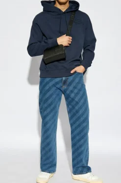 Marni BLUE Straight-leg jeans