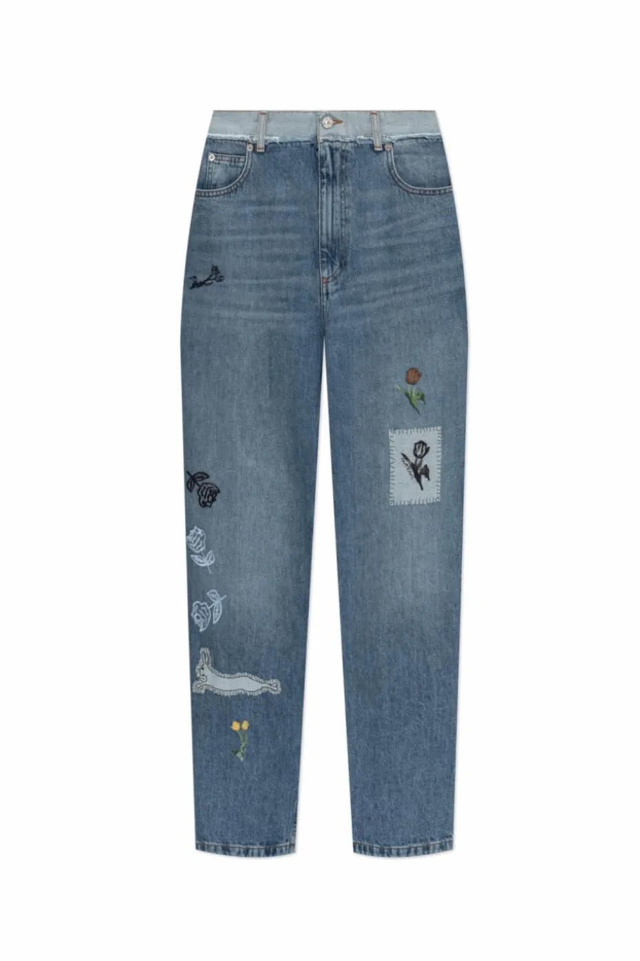 Marni BLUE 'Wide leg' jeans