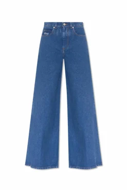 Marni BLUE Wide-leg jeans