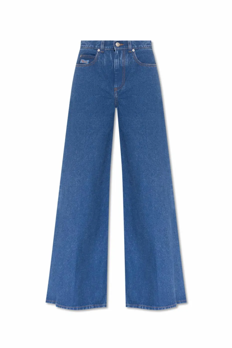 Marni BLUE Wide-leg jeans