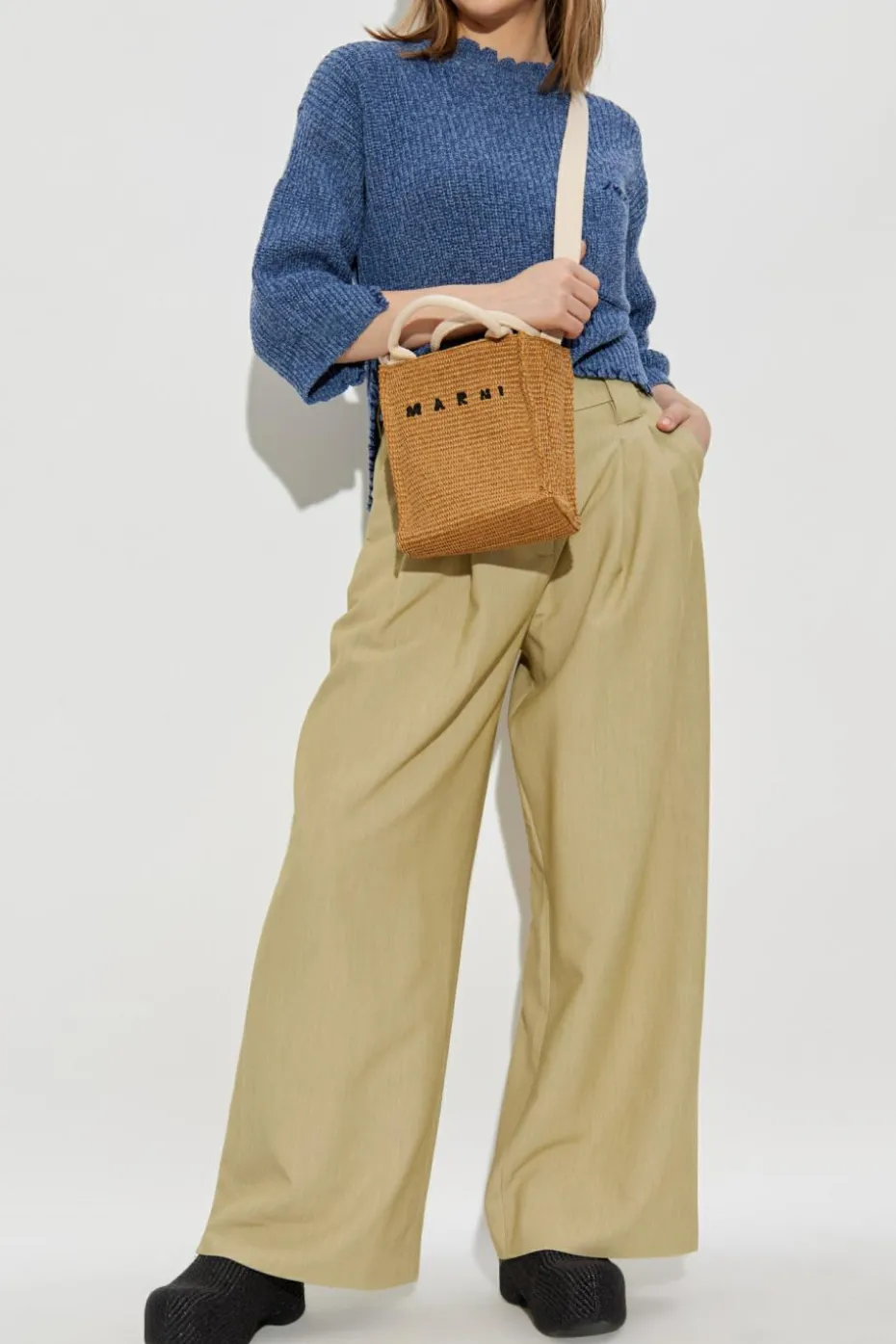 Marni BLUE Wool sweater