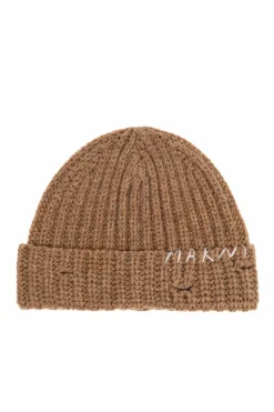 Marni BROWN Cap with logo