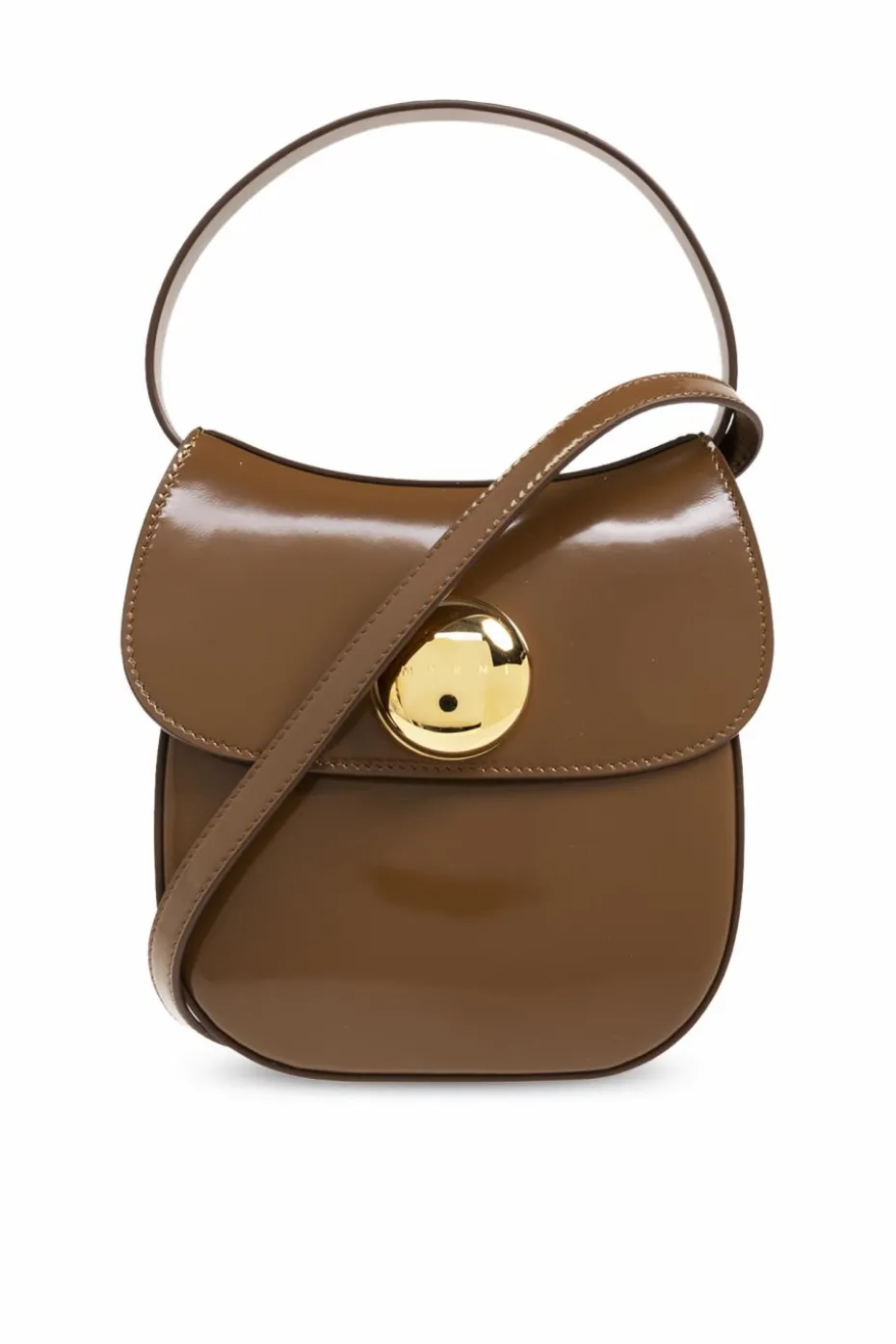 Marni BROWN Handbag Butterfly Small
