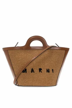 Marni BROWN āTropicaliaā shopper bag