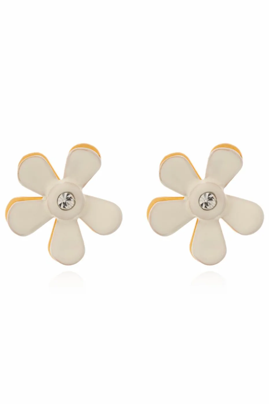 Marni cream Brass earrings