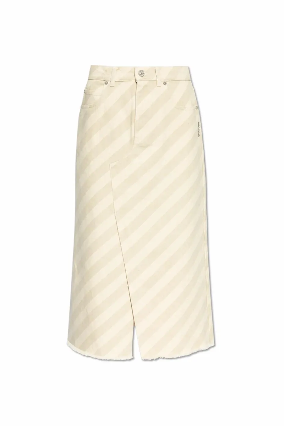 Marni cream Denim skirt