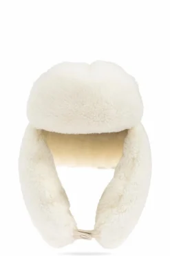 Marni cream Fur hat