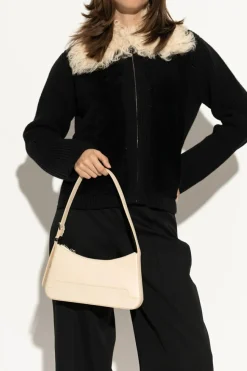 Marni cream Leather shoulder bag
