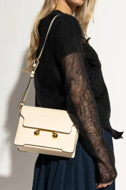 Marni cream Shoulder Bag 'Trunkaroo Medium'