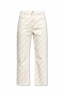 Marni cream Wide-leg jeans