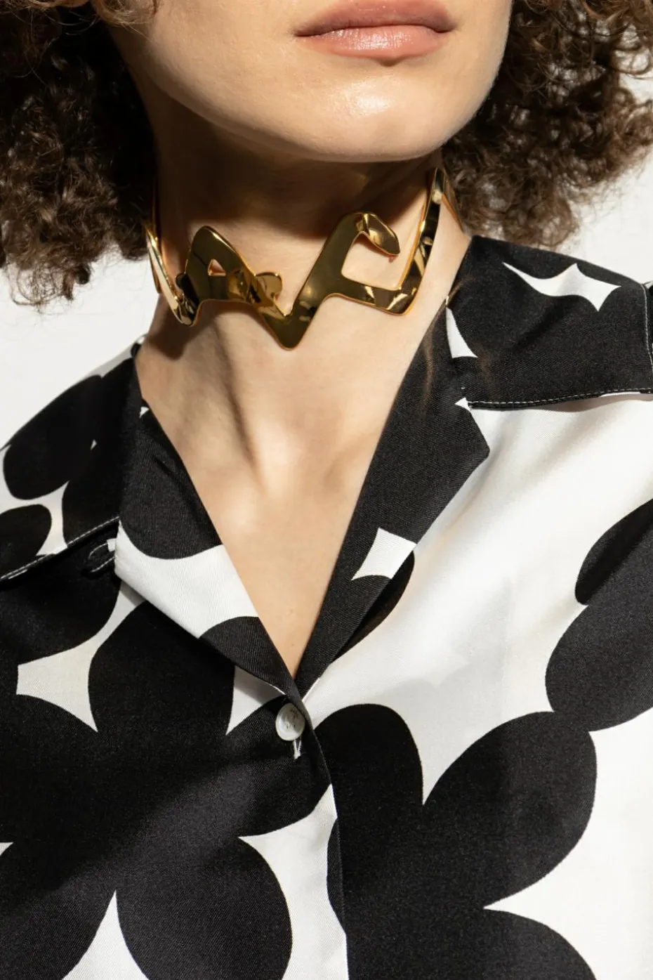 Marni GOLD Brass choker