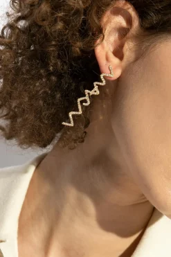 Marni GOLD Brass earrings