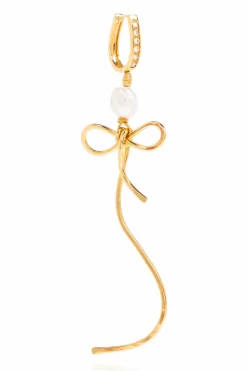 Marni GOLD Brass earrings