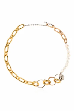 Marni GOLD Crystal necklace