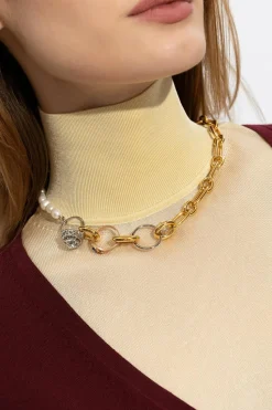 Marni GOLD Crystal necklace