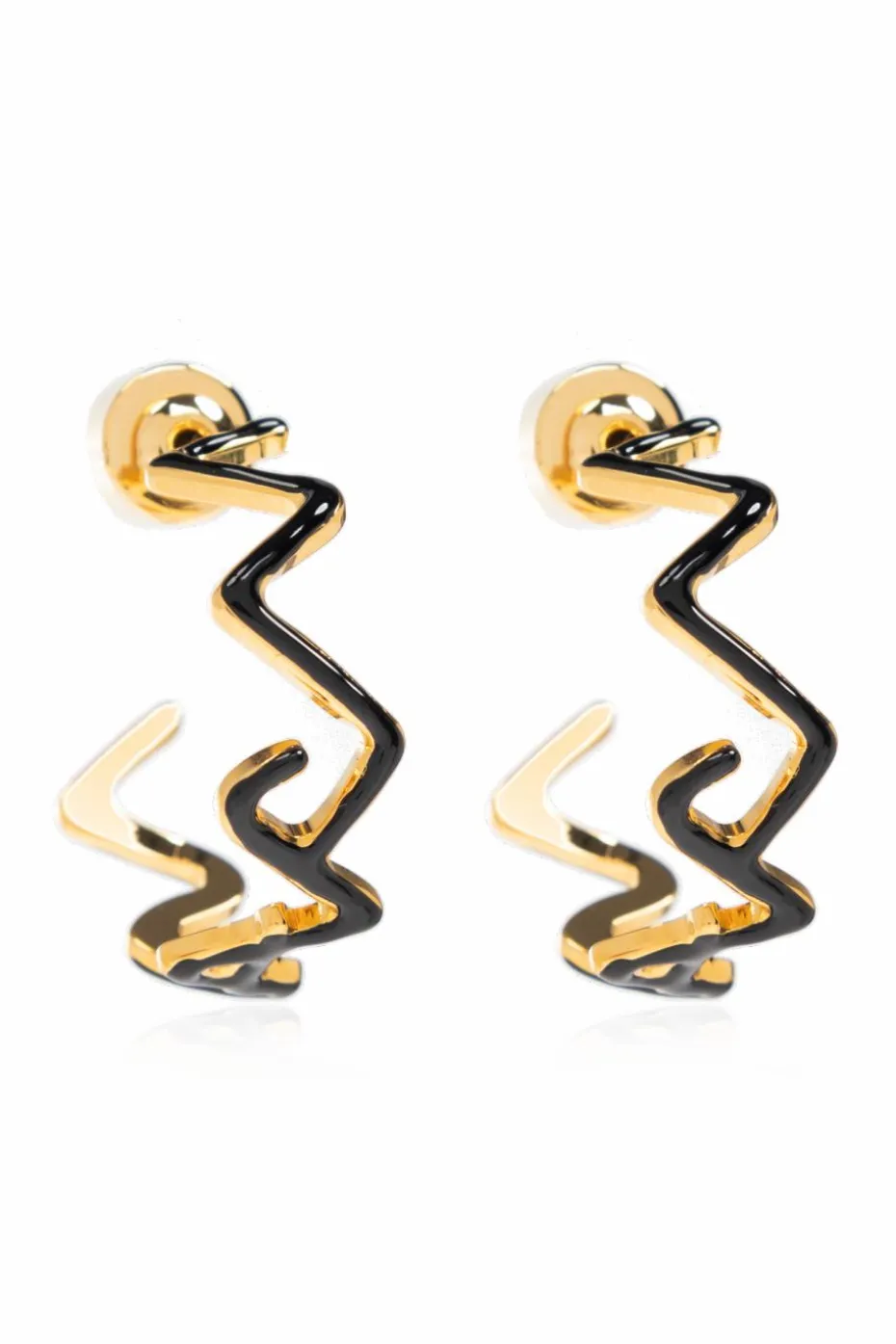 Marni GOLD Earrings with logo