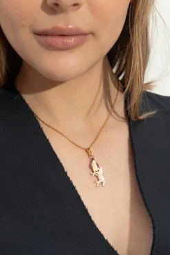Marni MULTICOLOUR Pendant with the letter 'I'