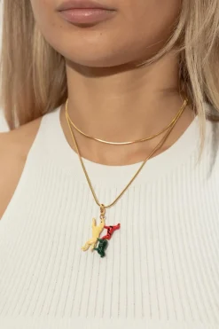 Marni MULTICOLOUR Pendant with a letter