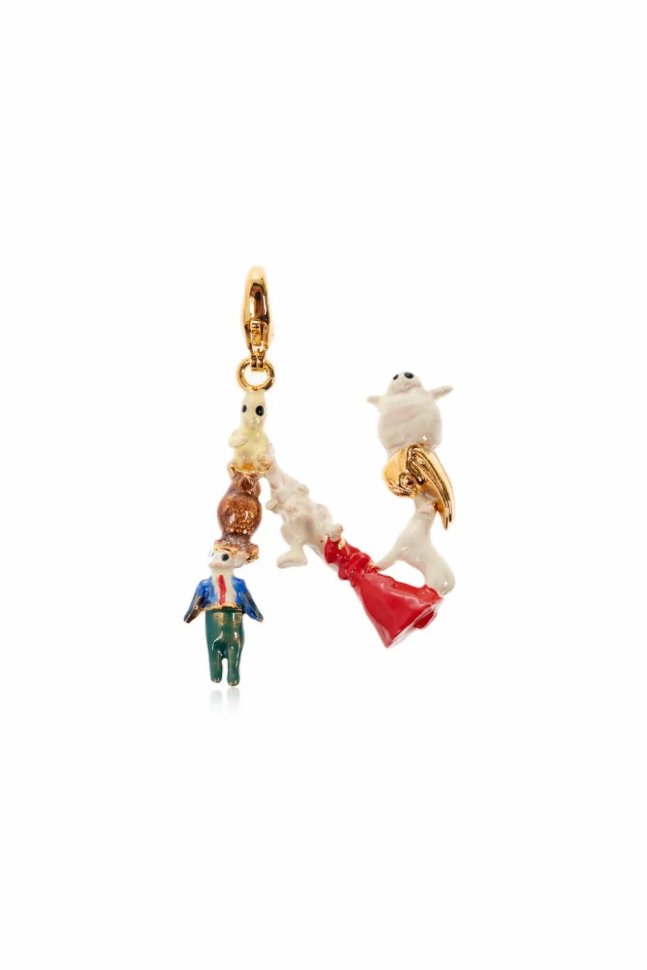Marni MULTICOLOUR Pendant with the letter 'N'