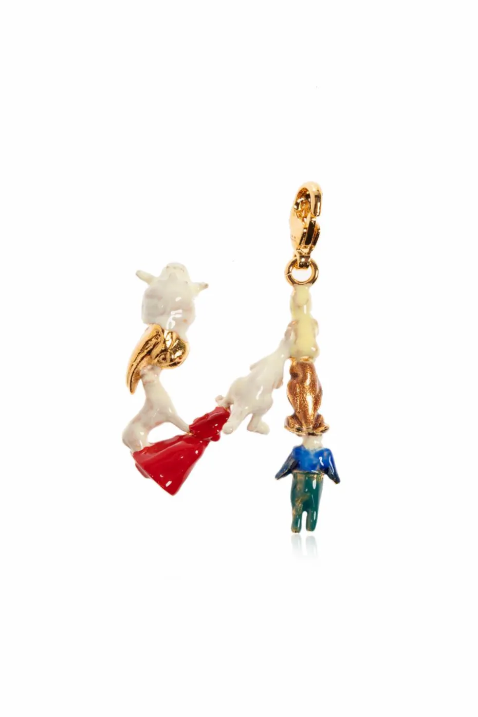 Marni MULTICOLOUR Pendant with the letter 'N'