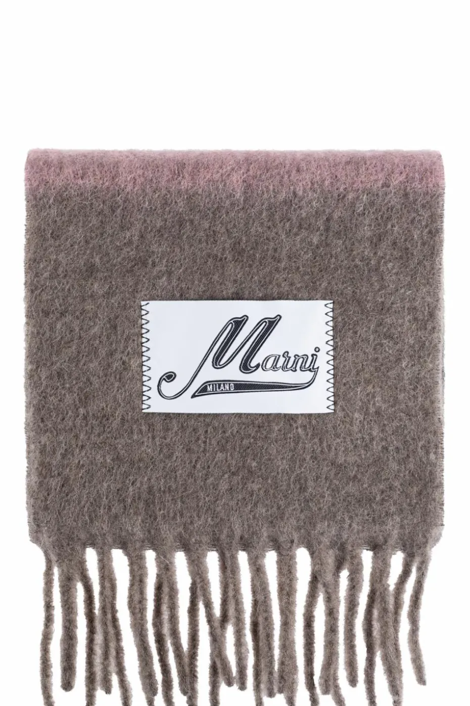 Marni MULTICOLOUR Scarf with fringes