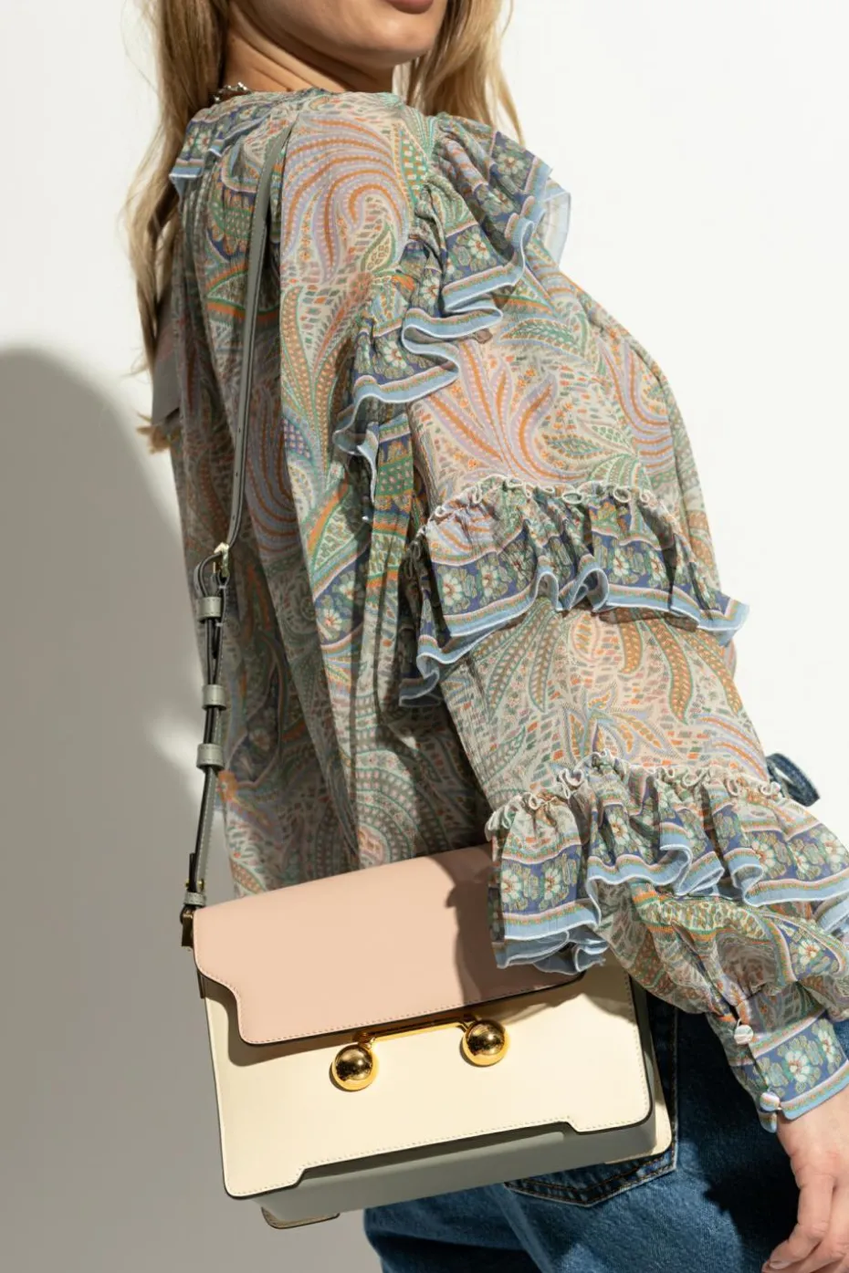 Marni MULTICOLOUR Shoulder bag Trunkaroo Medium