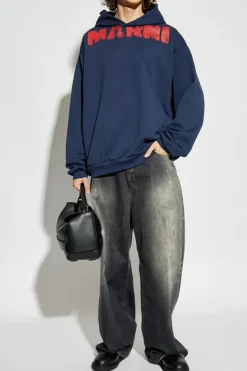 Marni NAVY BLUE Hoodie