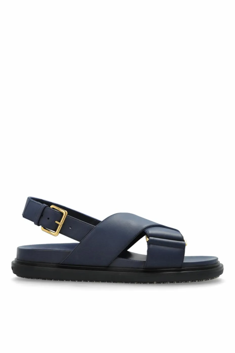 Marni NAVY BLUE Leather sandals