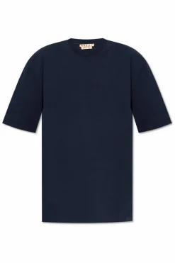 Marni NAVY BLUE Logo T-shirt