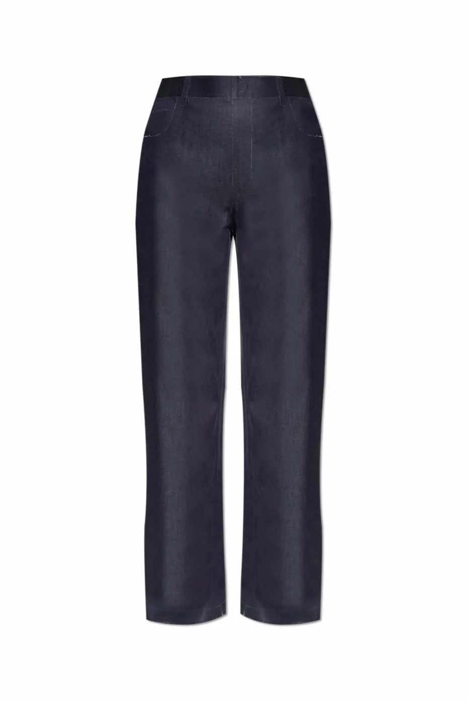 Marni NAVY BLUE Pants with logo