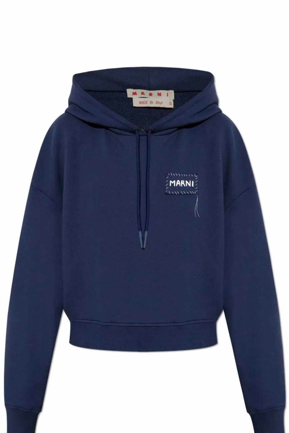 Marni NAVY BLUE Sweatshirt with logo